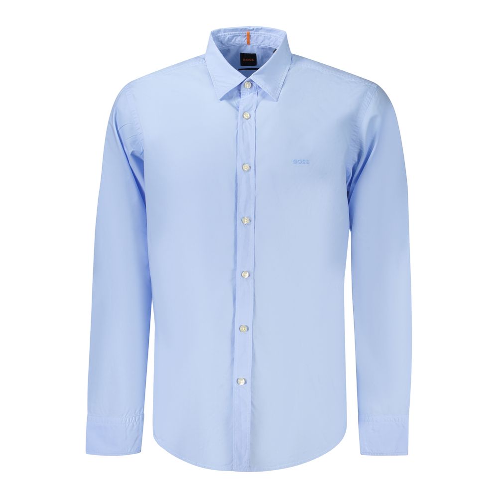 Azzurro Cotton Men Shirt