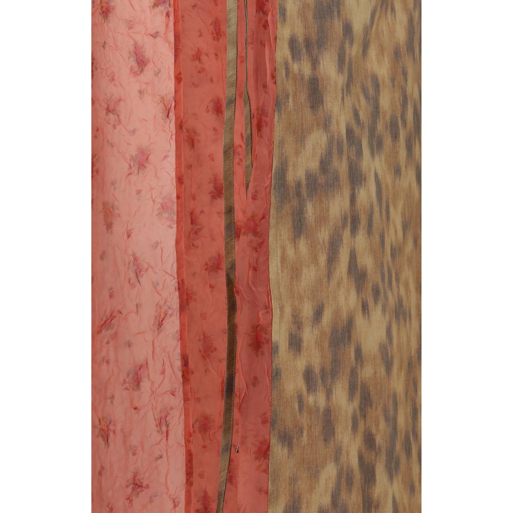 Multicolor Polyester Skirt