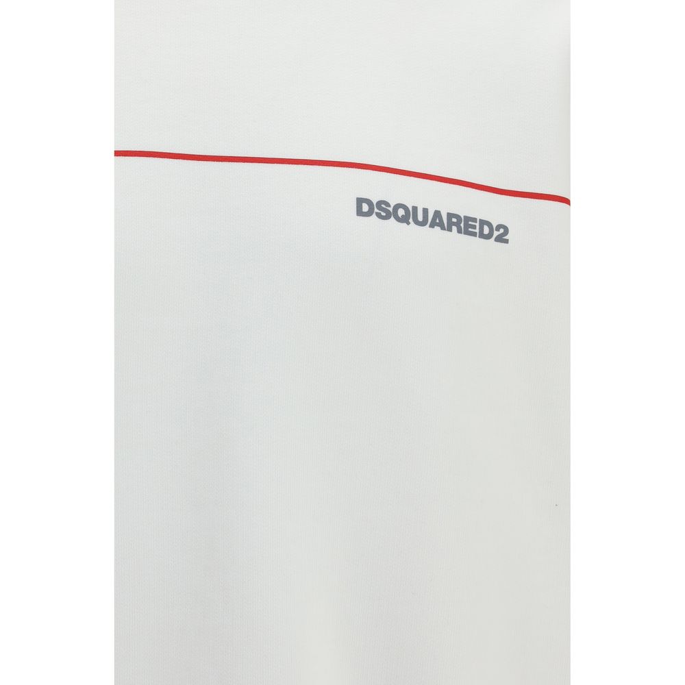 White Cotton Sweatshirt