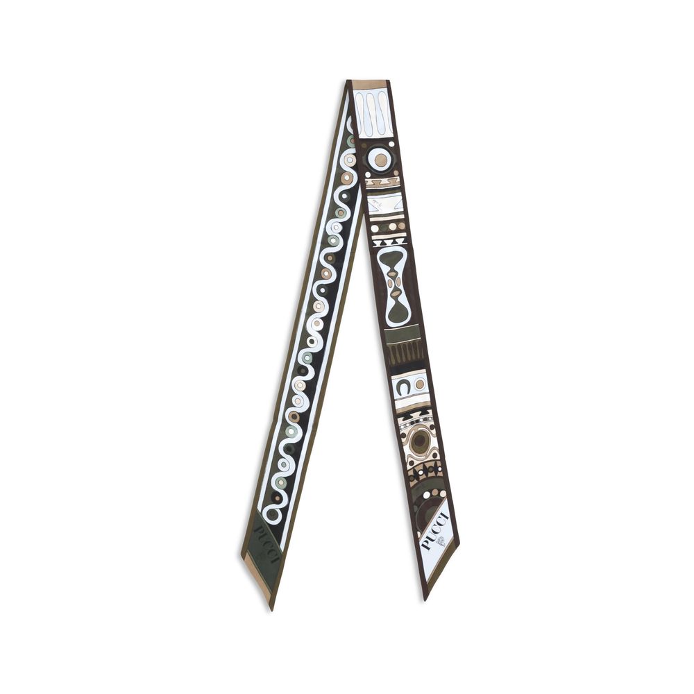 Multicolor Silk Scarf