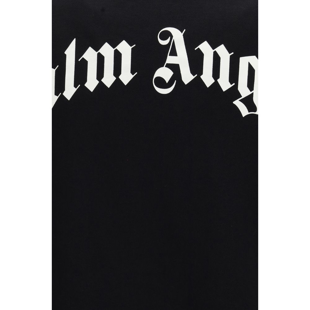 Black Cotton Sweatshirt