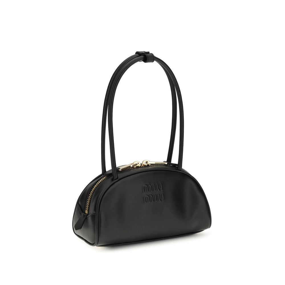 Black Calf Leather Bos Taurus Shoulder Bag