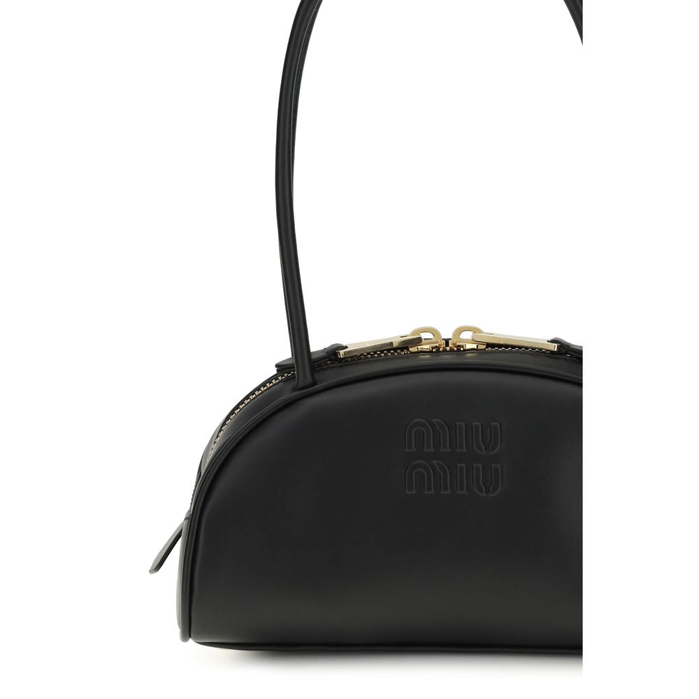 Black Calf Leather Bos Taurus Shoulder Bag