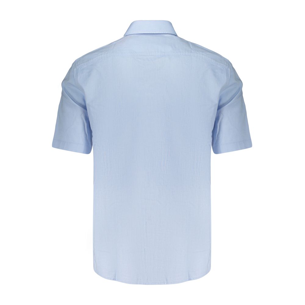 Azzurro Cotton Men Shirt