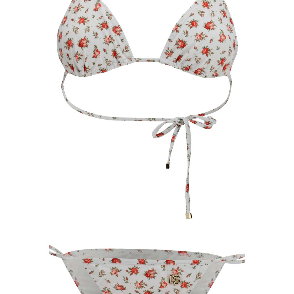 White Nylon Bikini