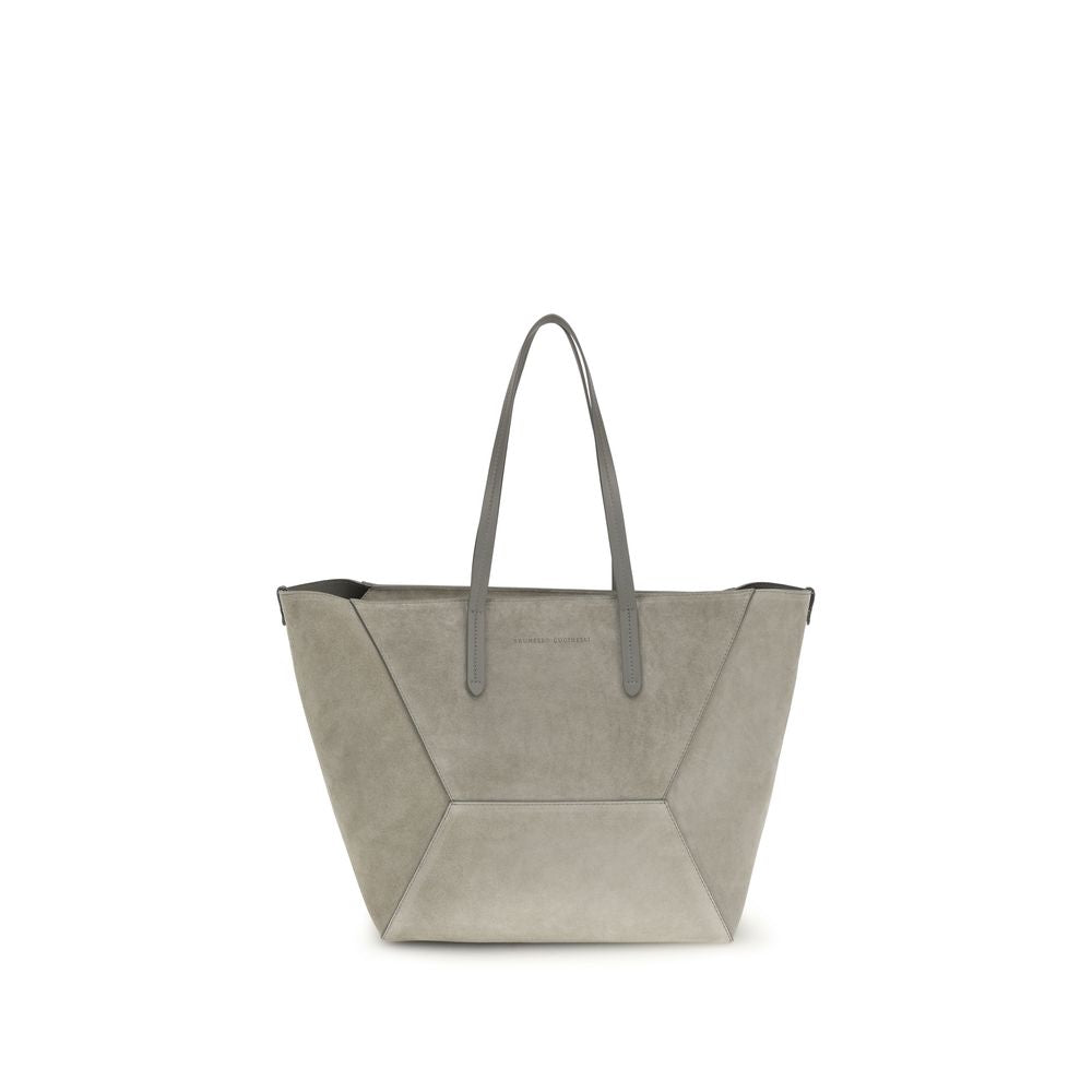 Gray Calf Leather Bos Taurus Shoulder Bag