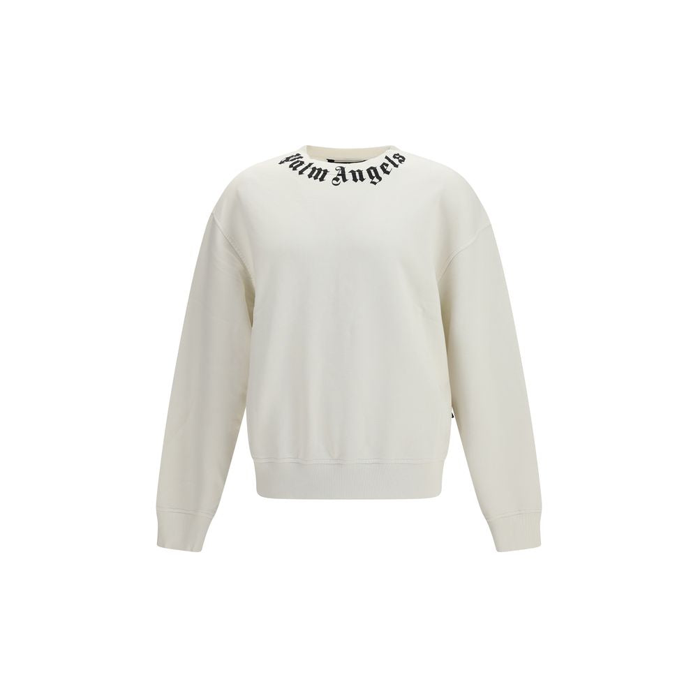 White Cotton Sweatshirt