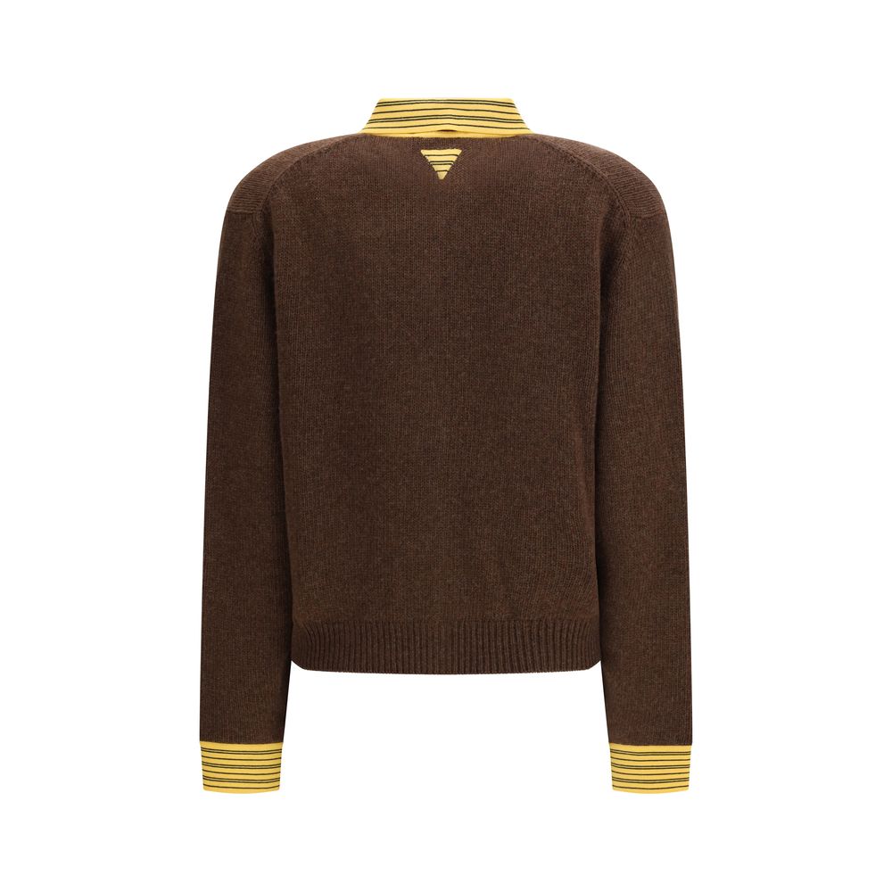Brown Cashmere Cardigan