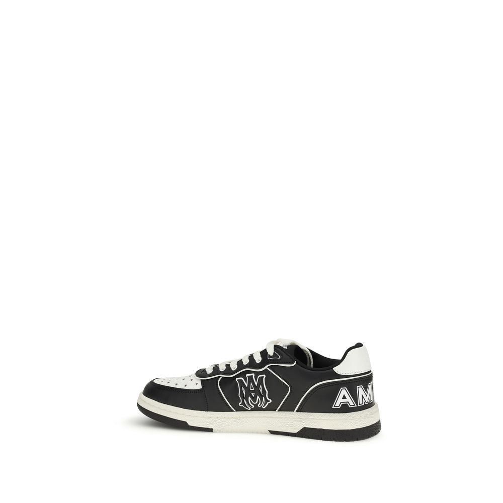Black Calf Leather Bos Taurus Low Top Sneakers