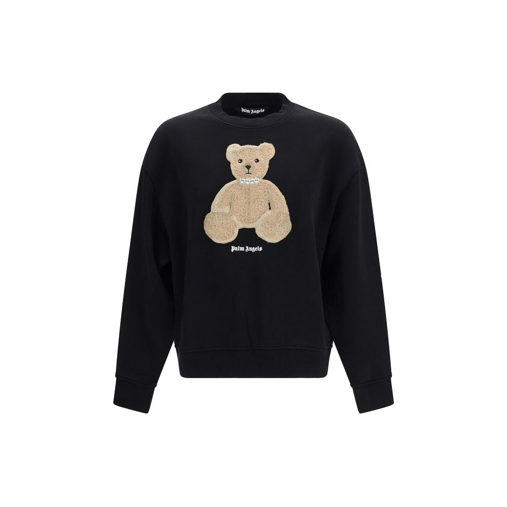 Black Cotton Sweatshirt