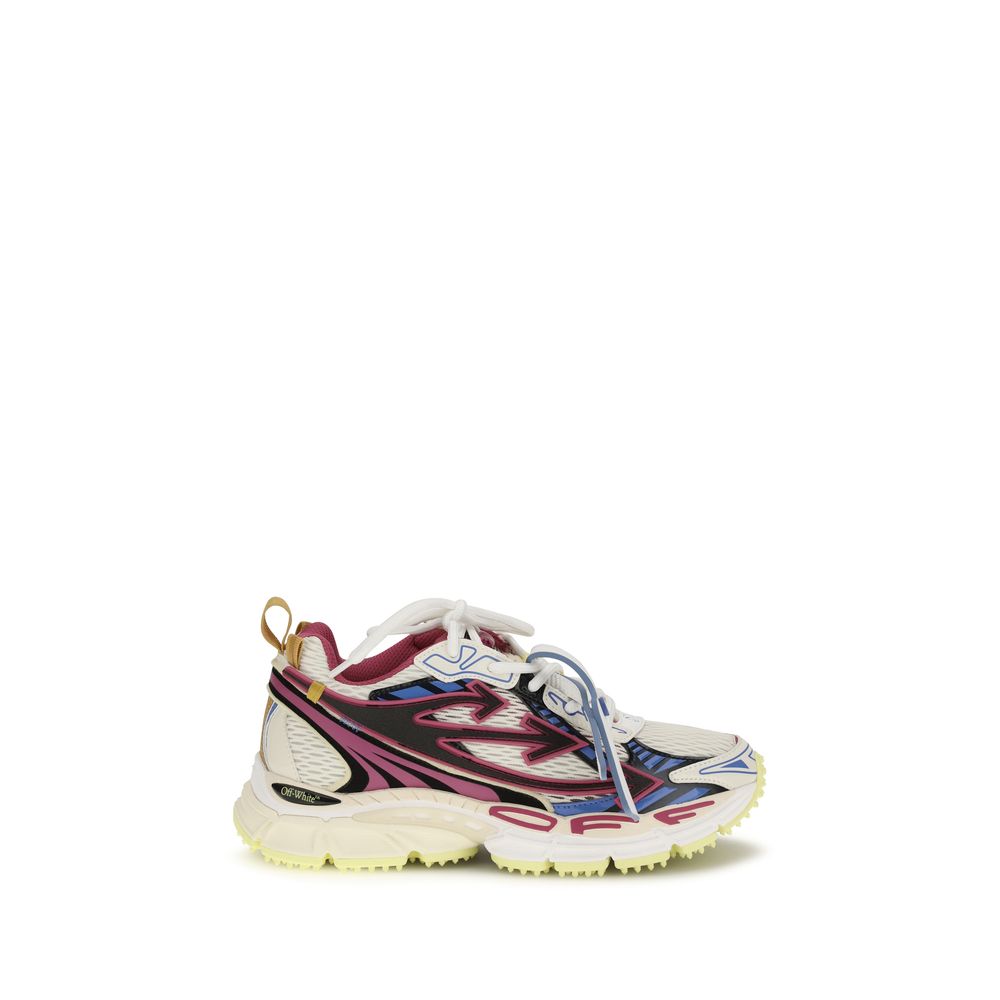 Multicolor Polyamide Athletic Sneakers
