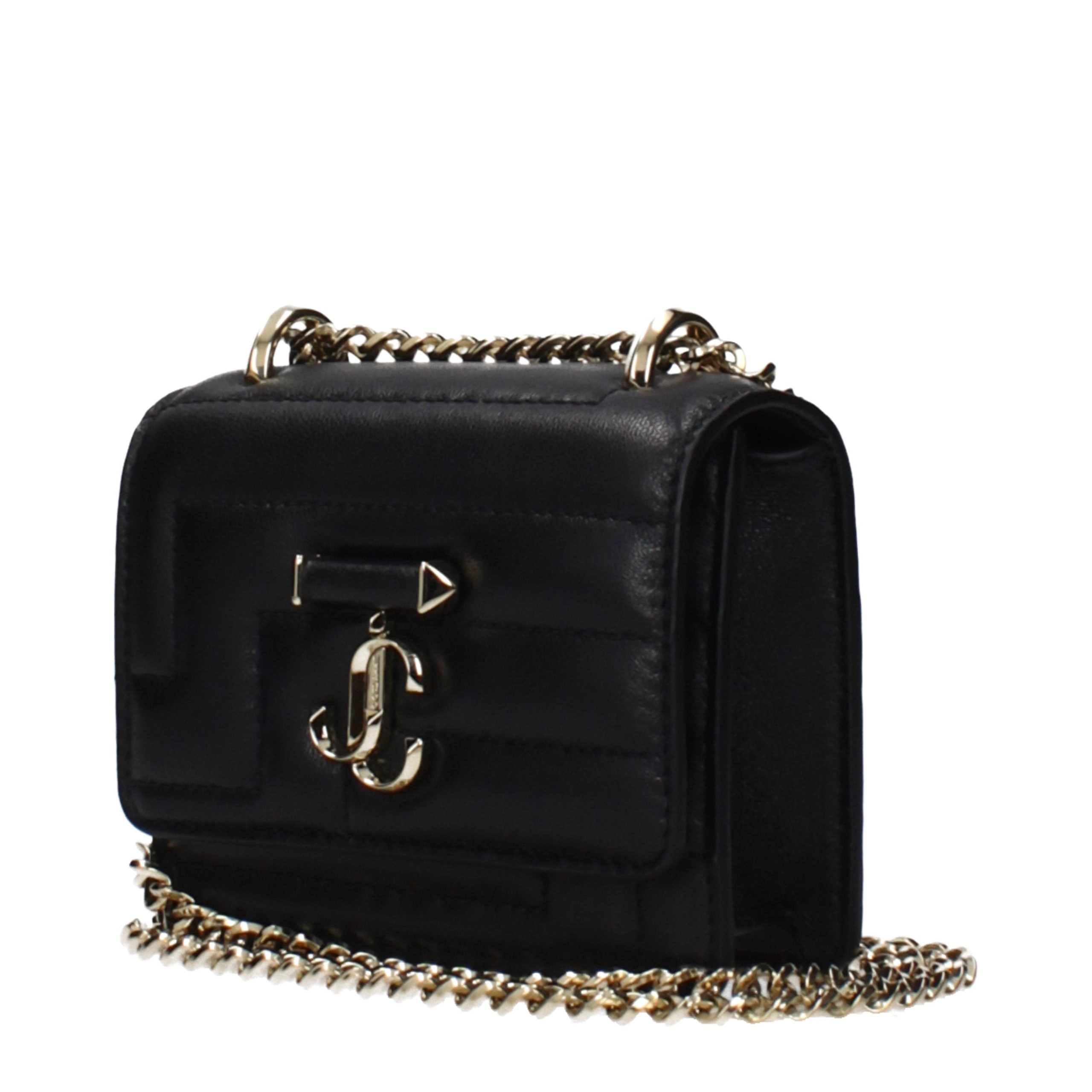Black Leather Shoulder Bag