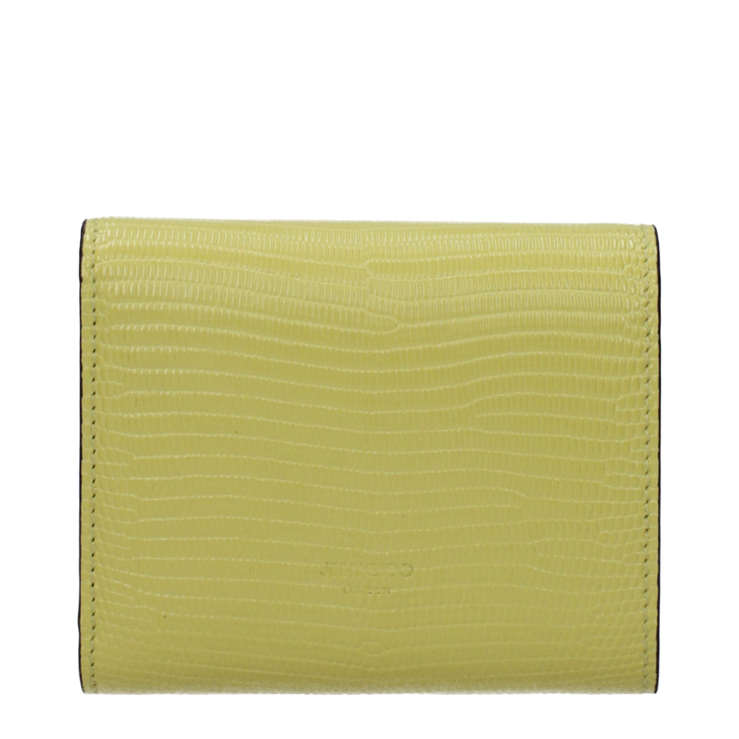 Yellow Leather Wallet