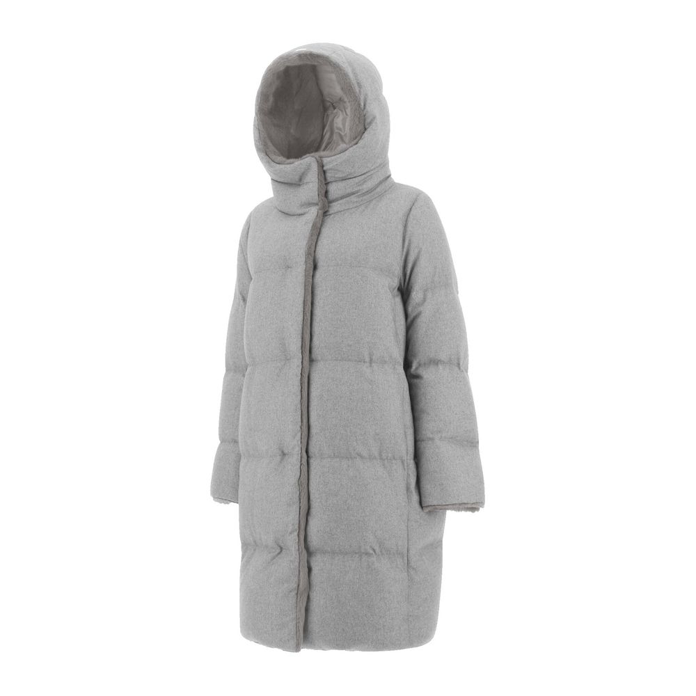 Gray Cashmere Coat
