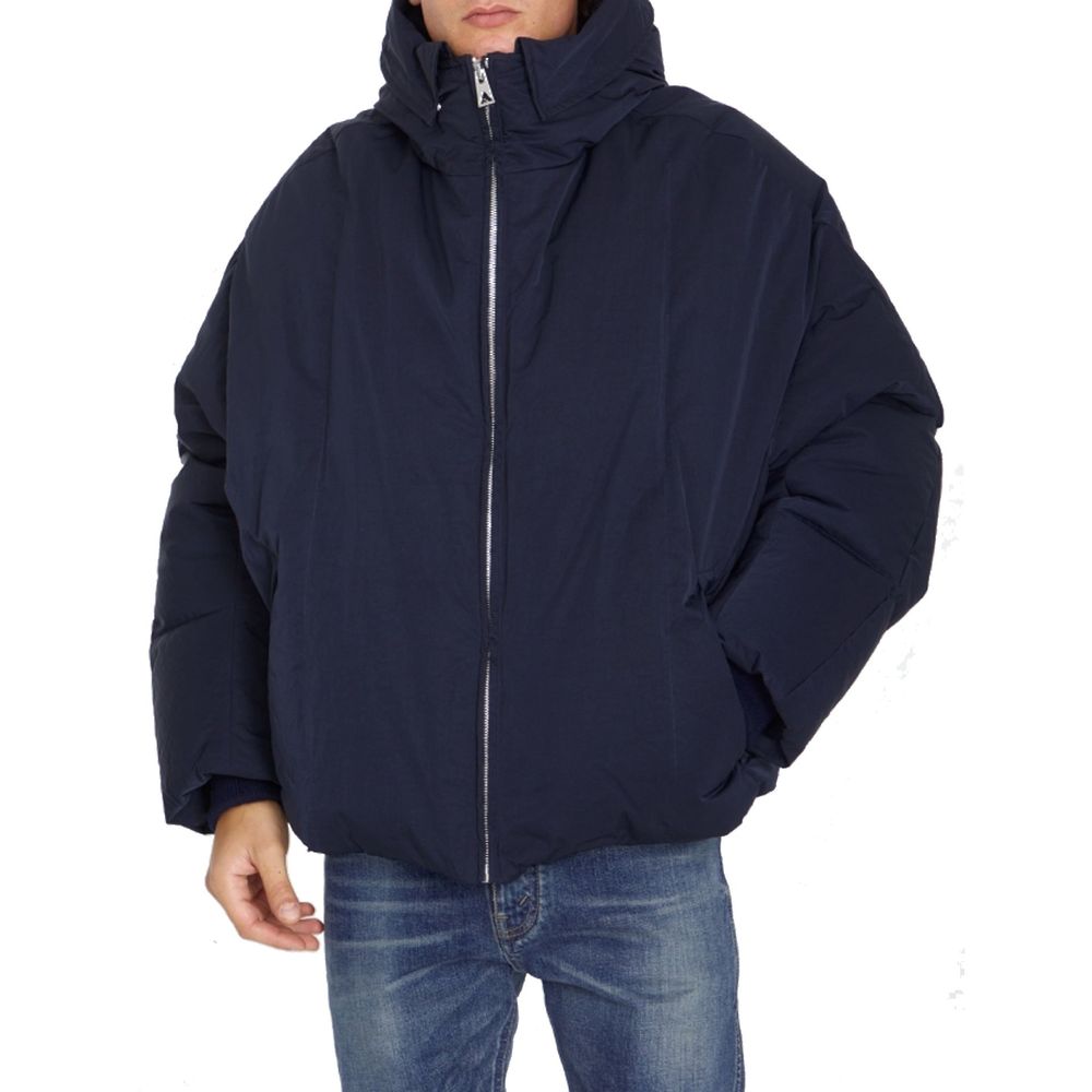 Blue Polyamide Coat