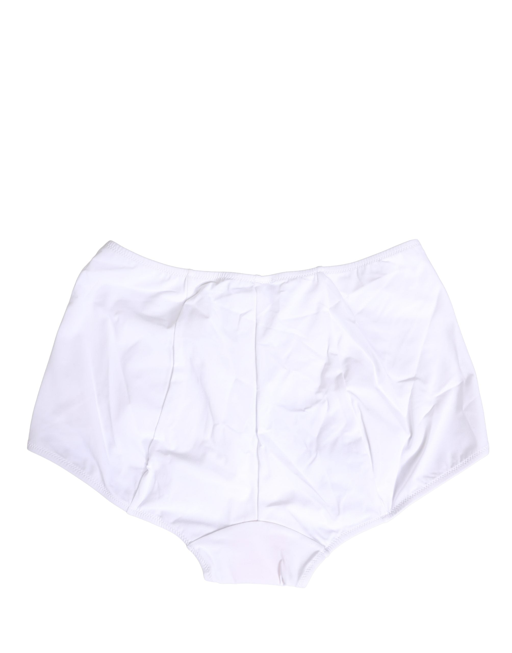 White Halter Top High Waist Bikini Bottom Swimwear