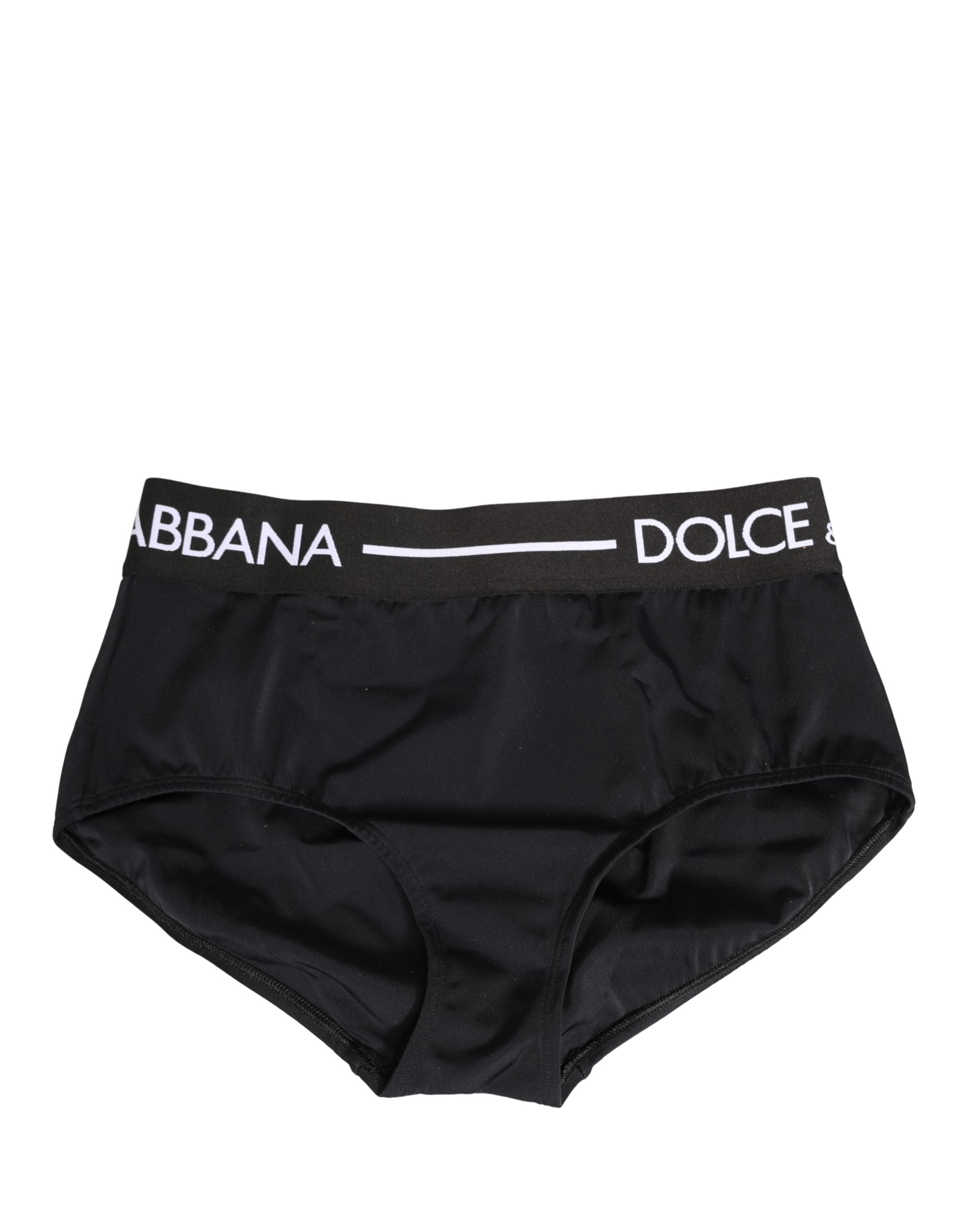 Black Logo Waistband Coulotte Panty Underwear