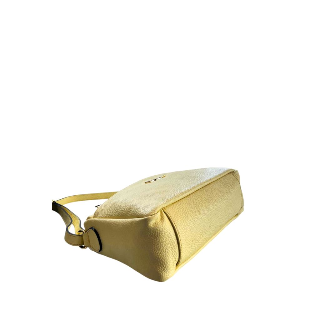 Bicolor Cowhide Crossbody Bag
