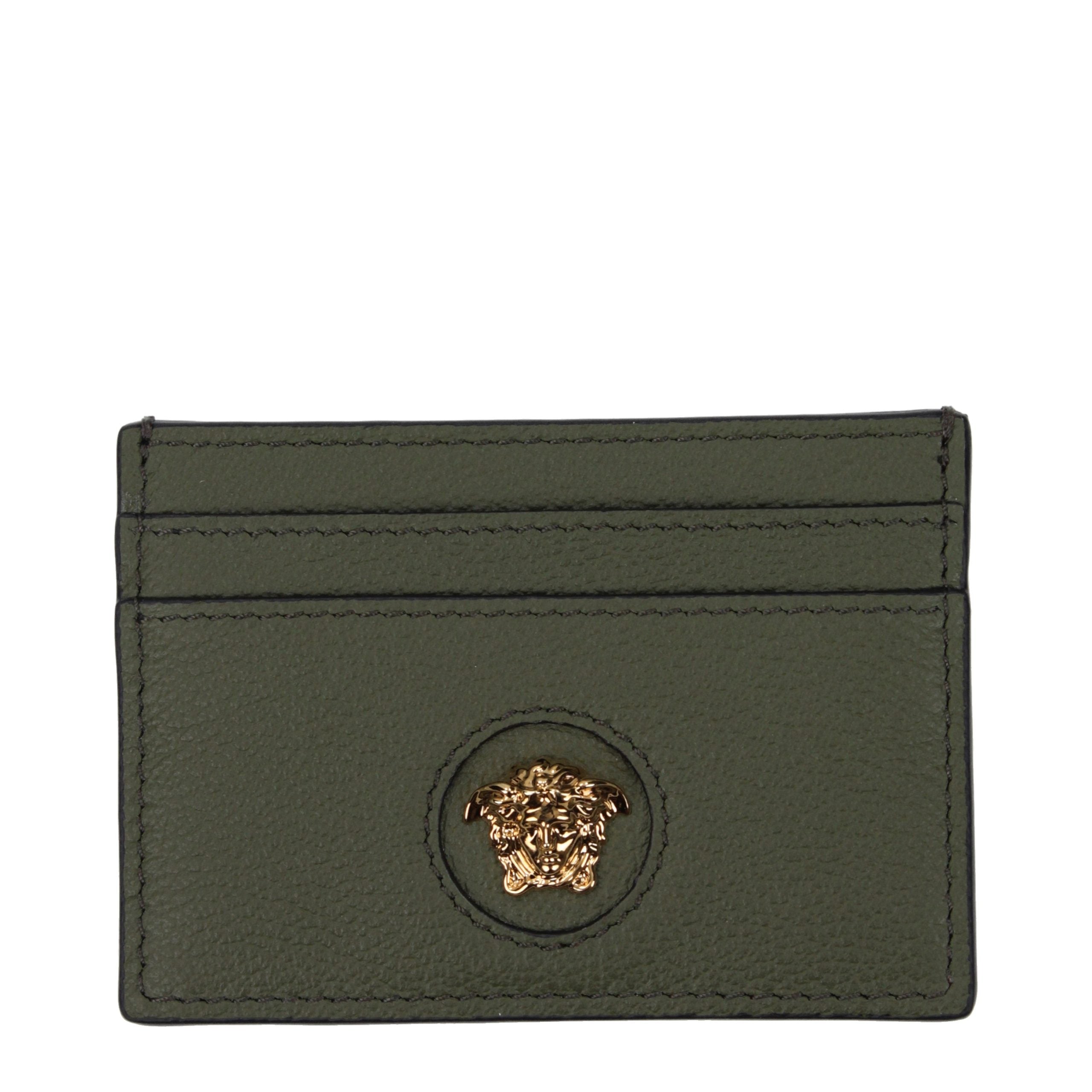 Green Leather Cardholder