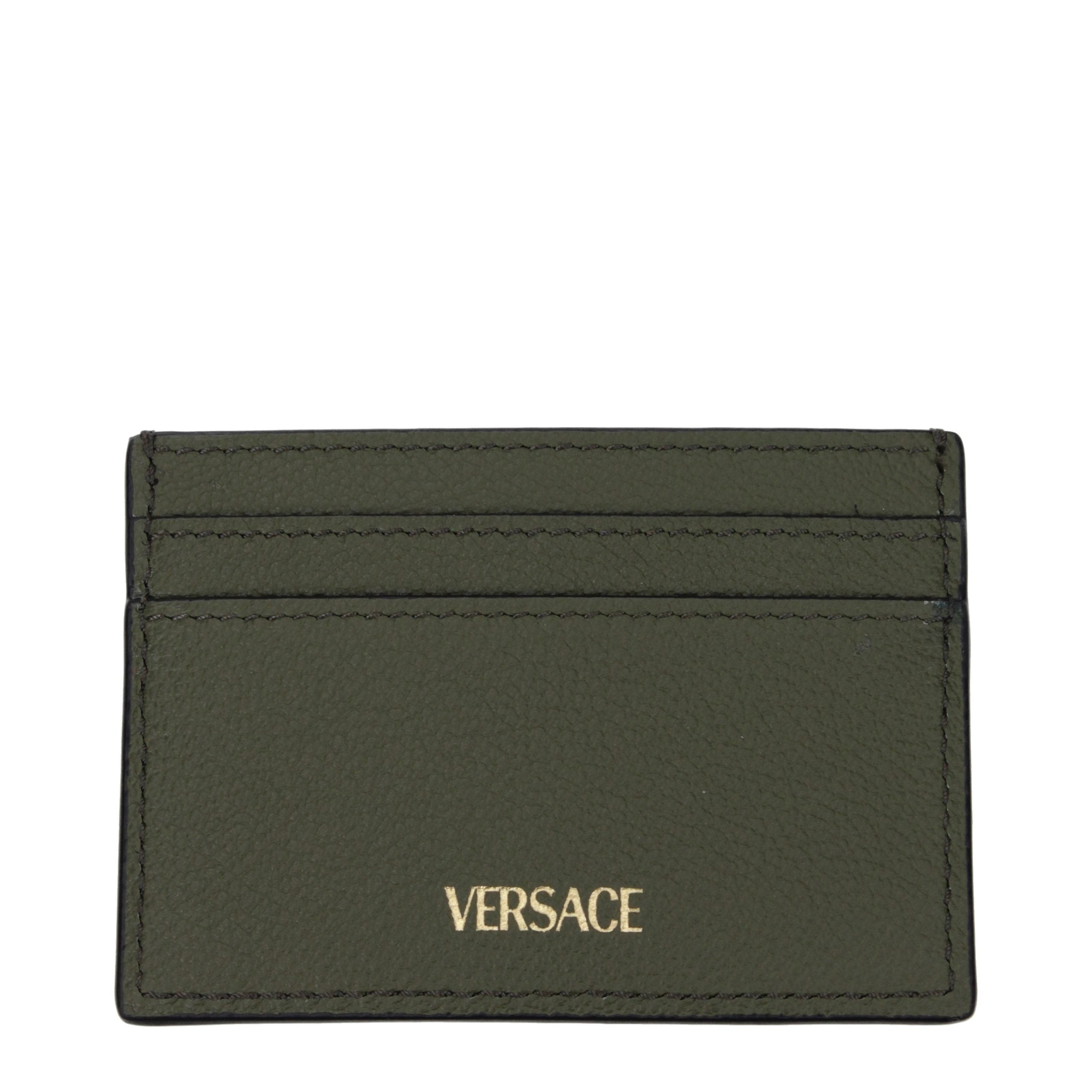 Green Leather Cardholder