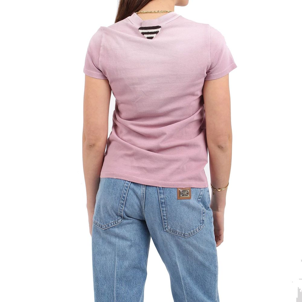 Multicolor Cotton T-Shirt