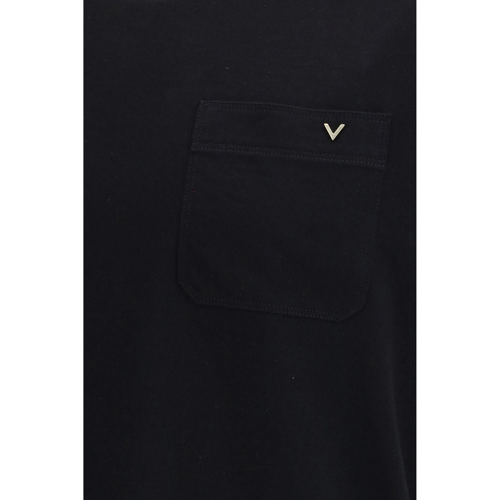 Black Cotton T-Shirt