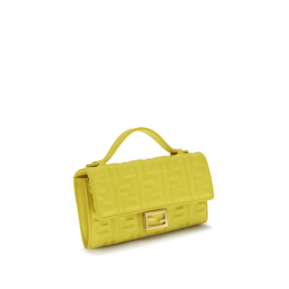 Bicolor Calf Leather Bos Taurus Shoulder Bag