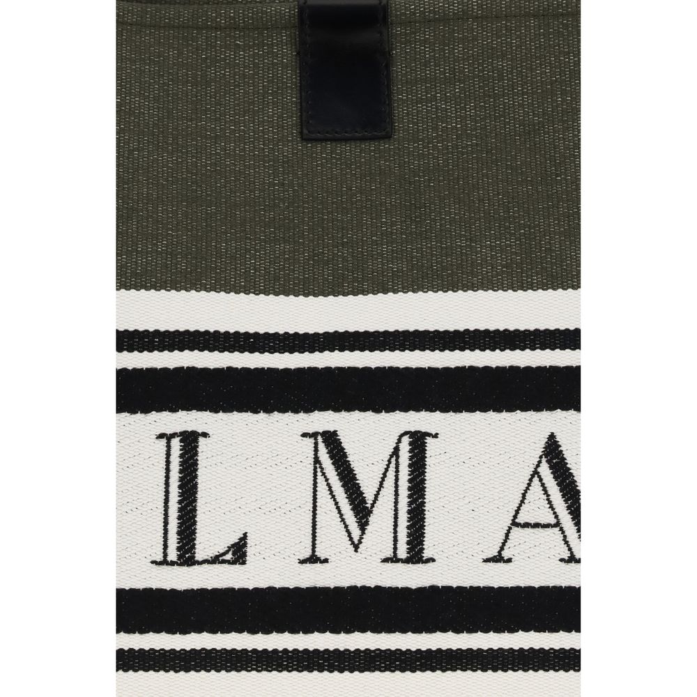 Black Cotton Shoulder Bag