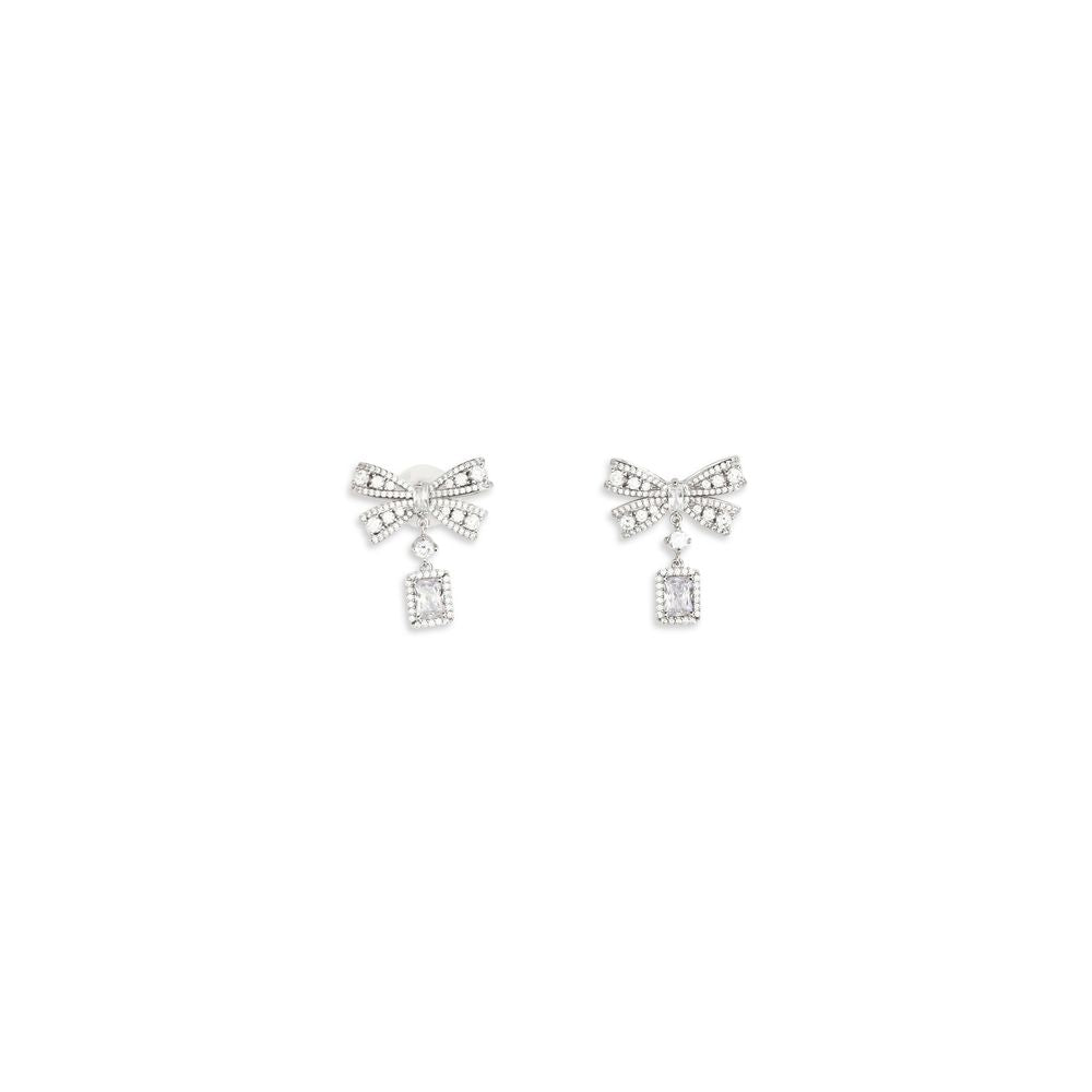 Silver Brass Earrings