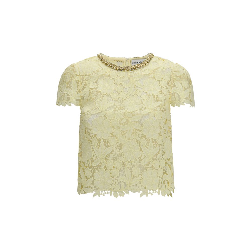 Bicolor Polyester Blouse