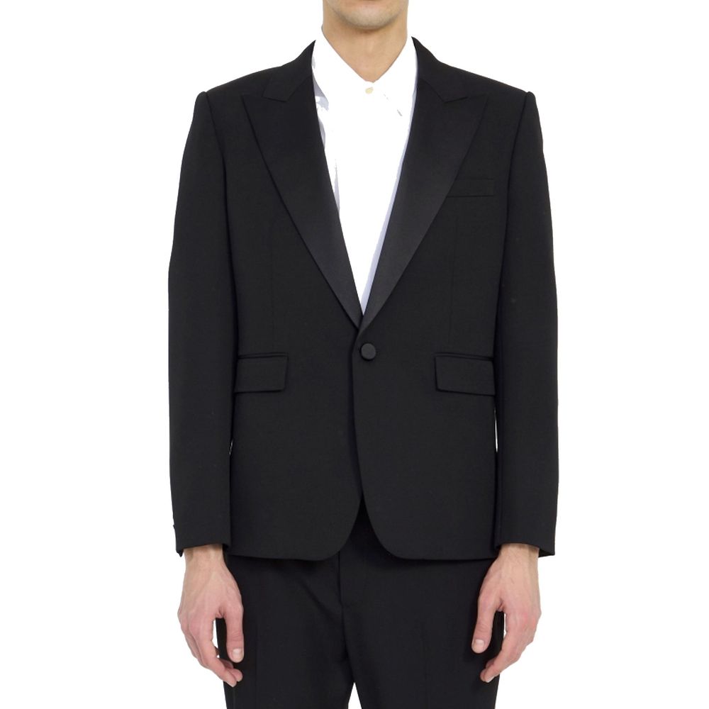 Black Wool Blazer