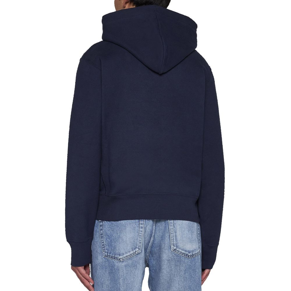 Blue Cotton Sweatshirt