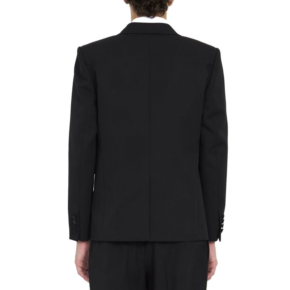 Black Wool Blazer