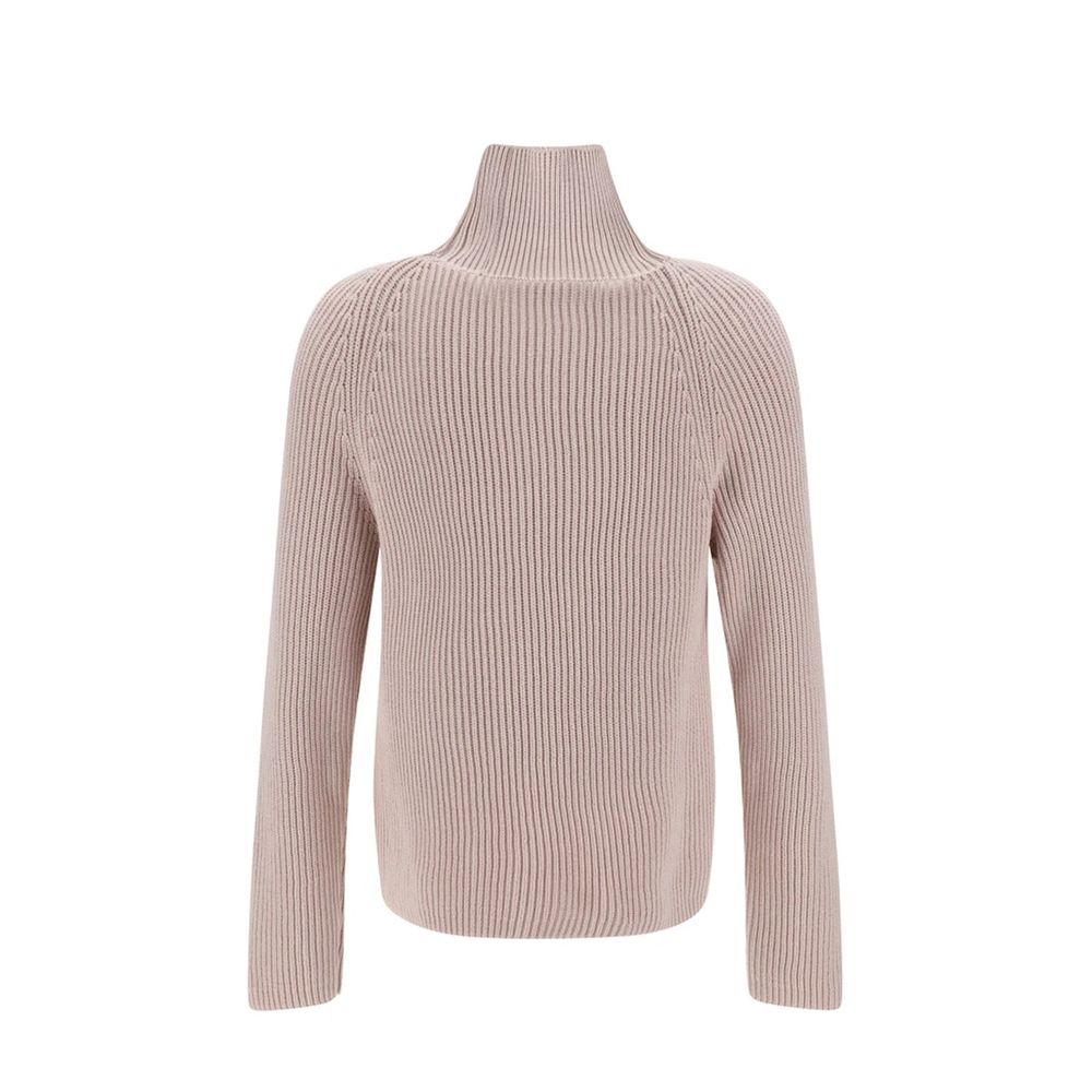 Multicolor Cotton Turtleneck