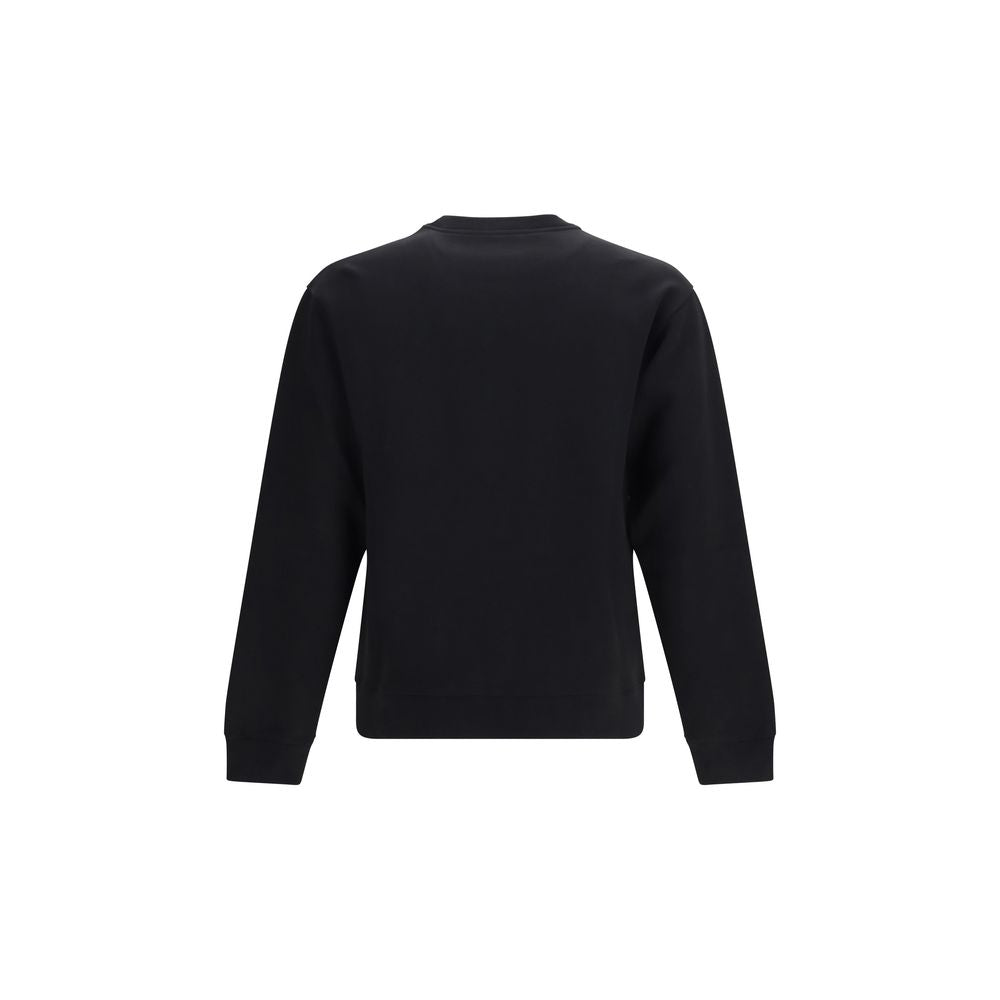 Black Cotton Sweatshirt