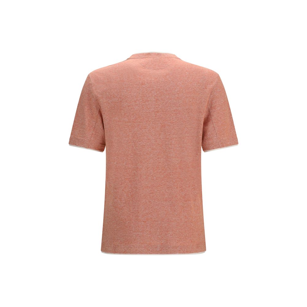Orange Cotton T-Shirt