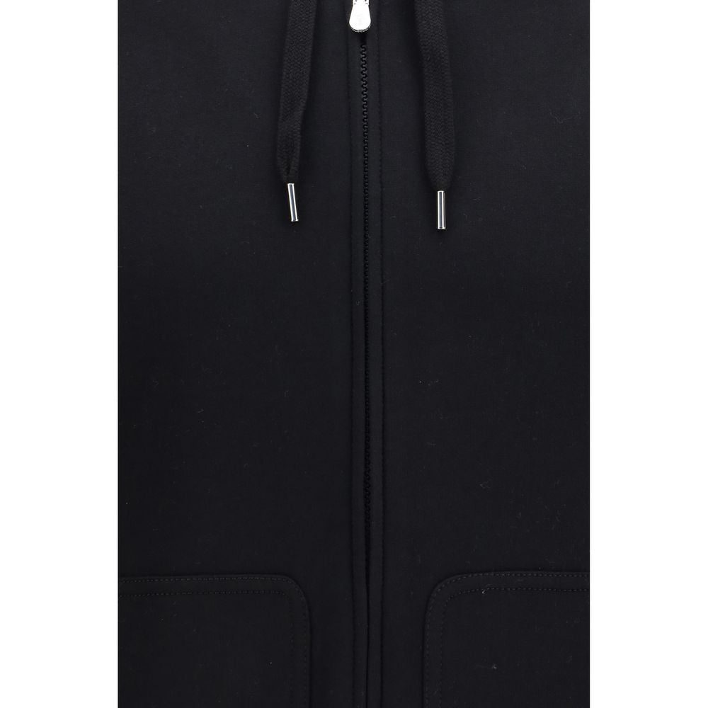 Black Cotton Sweatshirt