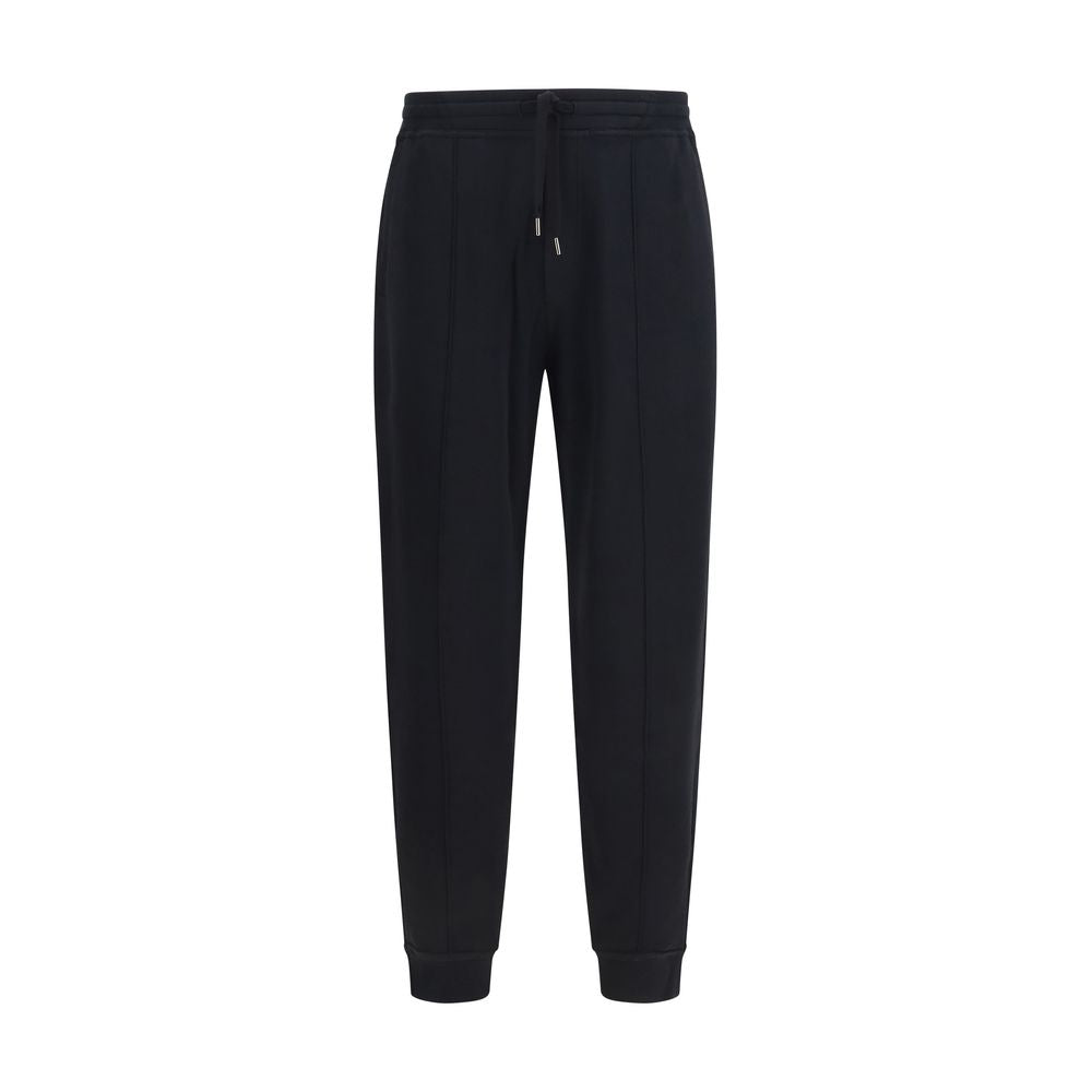 Black Cotton Joggers (Workout Pants)