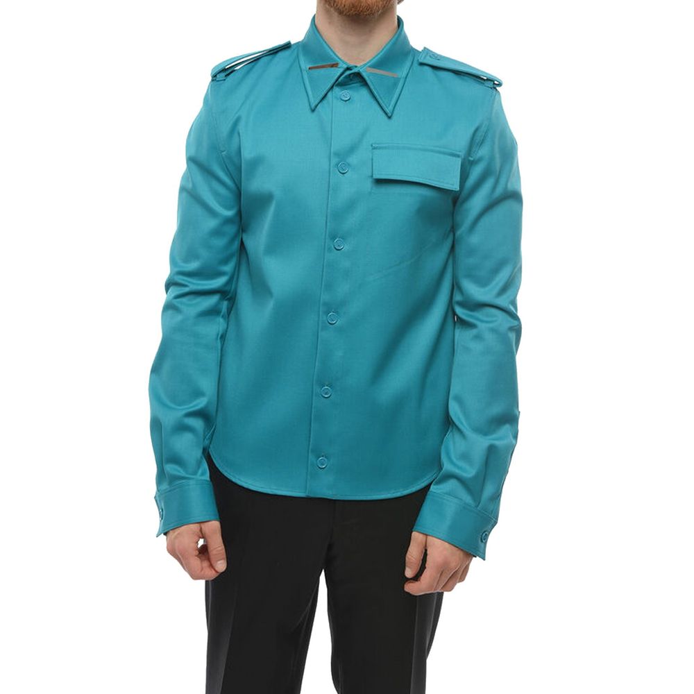 Bicolor Elastane Dress Shirt