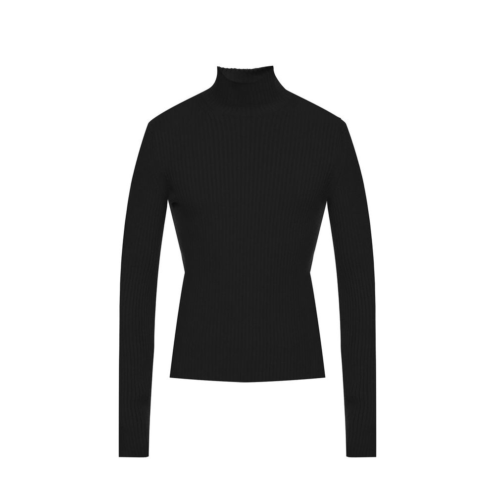 Black Cashmere Turtleneck