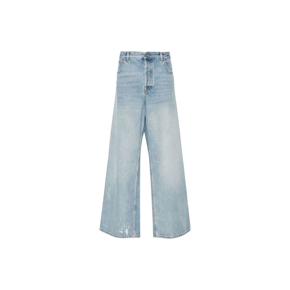 Blue Cotton Jeans Denim