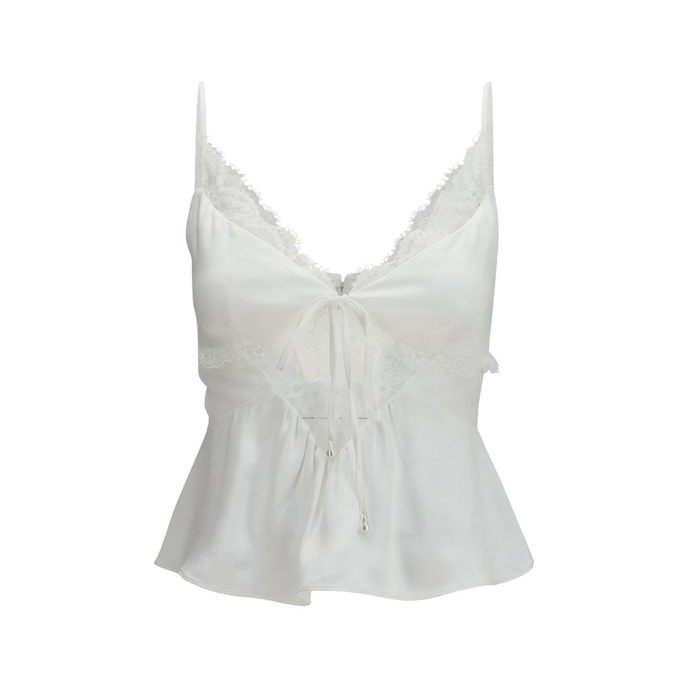 White Polyester Shirt