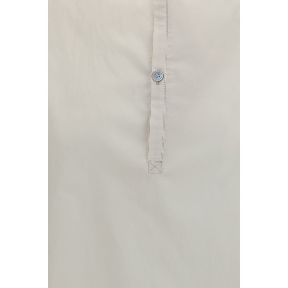 Beige Cotton Shirt