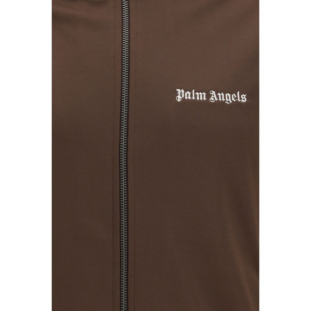 Brown Polyester Shell Jacket