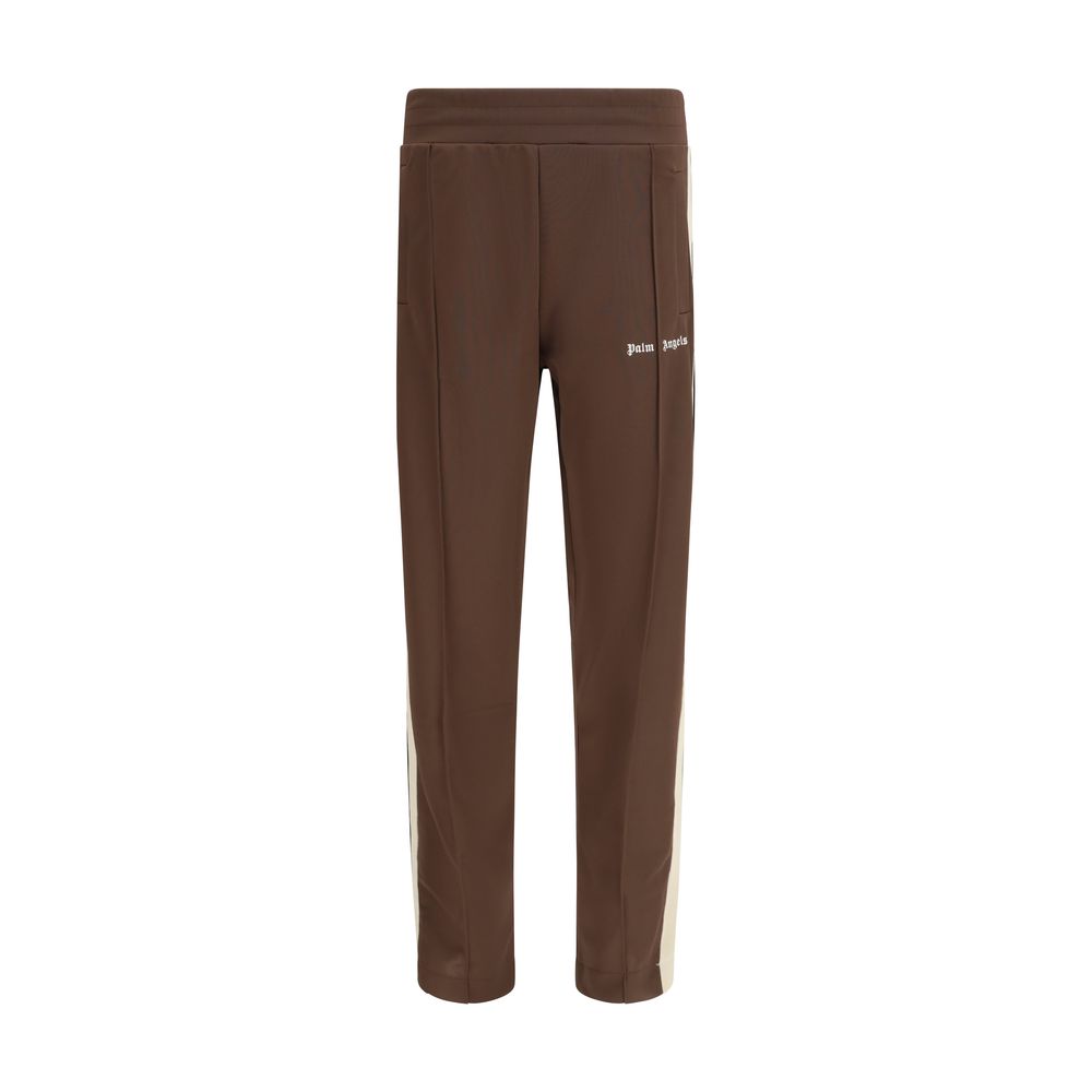 Brown Polyester Joggers (Workout Pants)