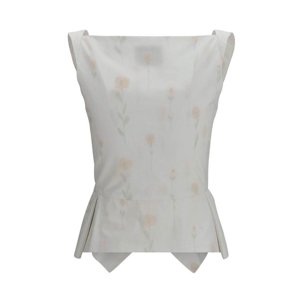 White Cotton Blouse