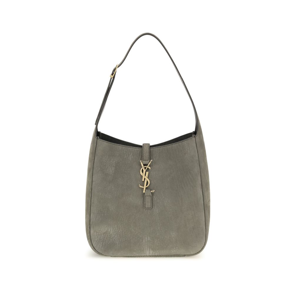 Gray Calf Leather Bos Taurus Shoulder Bag