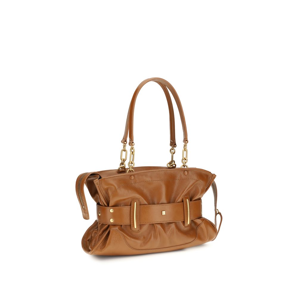 Brown Calf Leather Bos Taurus Handbag