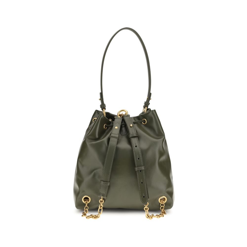 Bicolor Calf Leather Bos Taurus Backpack