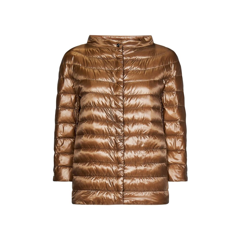 Brown Polyamide Coat